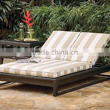 Light Folding Double Beach Bed Chair for Two Person photo-3