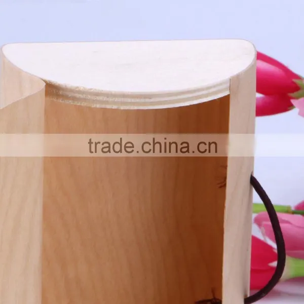 2016 Pretty Wooden Bark Gift Box With Elastic Enclosure,Wooden Birch Veneer photo-6