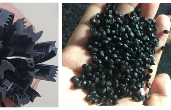 Aluminum Door and Window PVC Seal Strip Raw Materials PVC Granules Compounds photo-2