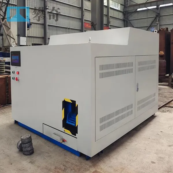 Automatic Metal Scrap Aluminum Briquette Compactor Copper Chips Briquetting Press Machine photo-5