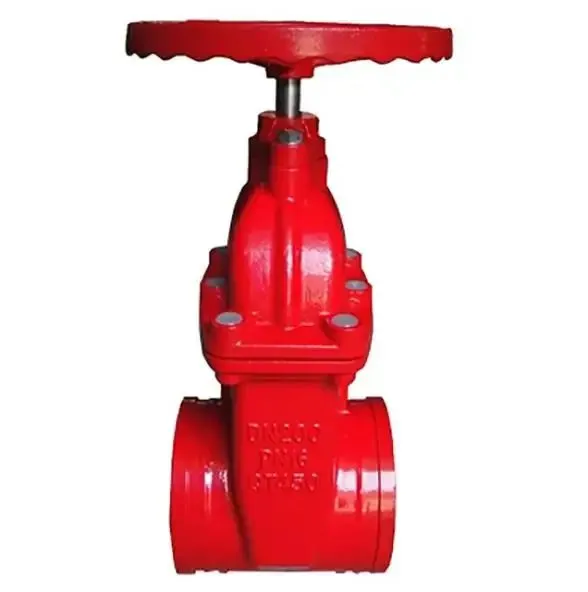 Factory Manufacturing Fire Gate Valve Fire Protection Grooved End Gate Valve, AWWA C515 Standard, Full Port Design photo-2