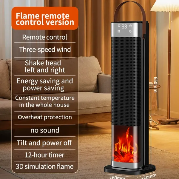 Atomized Humidification Heater/household Heater With Simulated Flame Heater（Wechat:13510231336） photo-2