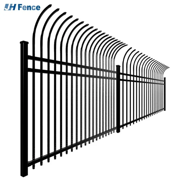 Customizable Wholesale Galvanized Steel Guardrails Used for Farmhouses Balcony Railings Schools Gardens Parks Safety Fences