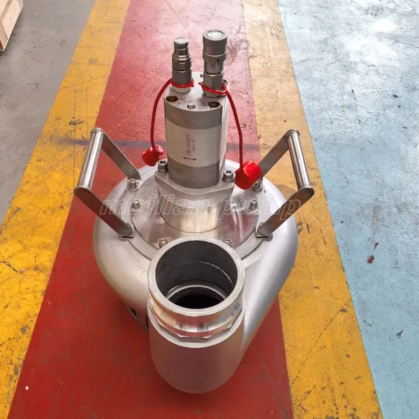 HWP-4 Hydraulic Submersible Pump Hydraulic Slurry Discharge Pump photo-3