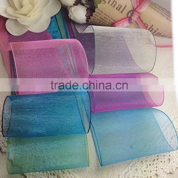 Gift Ribbon, christmas gift Ribbon, Hot-Selling Sheer Ribbon