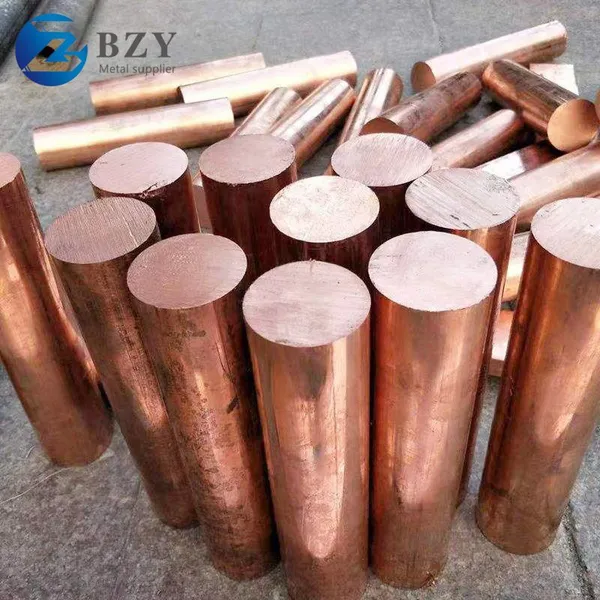 C10100 C11000 C12000 Customized Size 99.99% Pure Round Copper Bars Best Quality photo-4