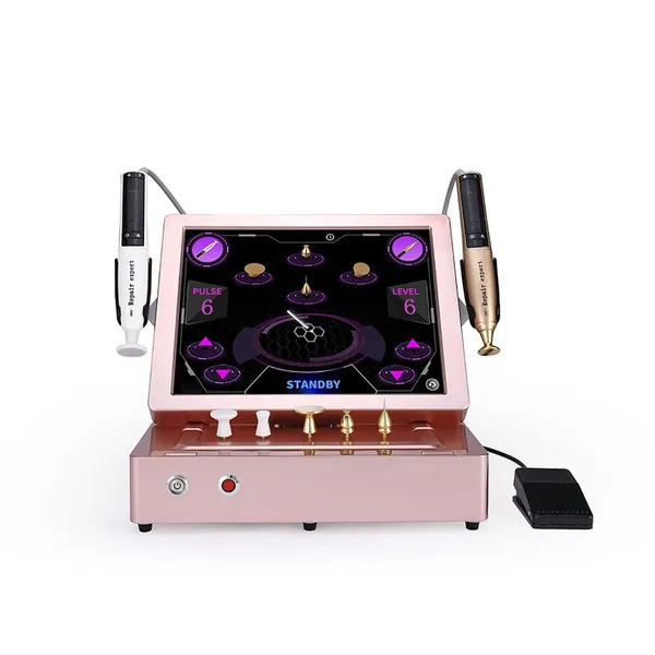 Adjustable Frequency Plasma Pen Dual Head for Acne Spots Removal and Skin Rejuvenation photo-3
