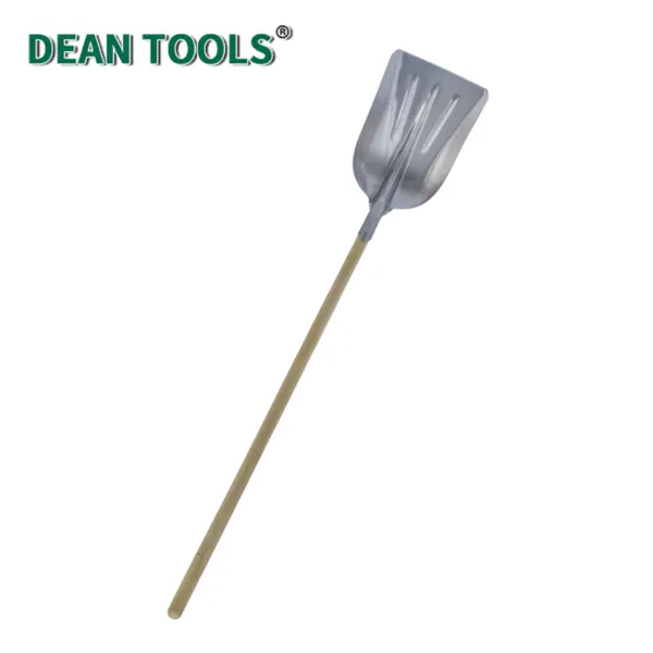Aluminum Snow Shovel With Long Handle,Square Aluminum Shovel for Hazardous Area Use photo-3