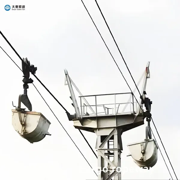 l Ropeway: Gondola Lift Daqin Industrial Material Ropeway: Gondola Lift + Cable Car + Funicular Aerial Tramway-Cableway photo-2