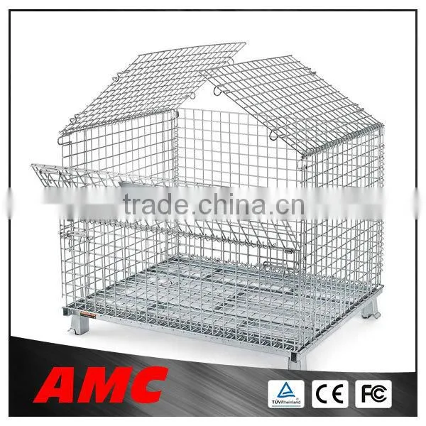 Industrial Stackable Storage Wire Mesh Cages photo-2