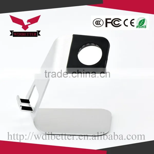 New Arrival Aluminum Stand For I Watch Stand Gold Mobile Phone Charge Stand photo-3