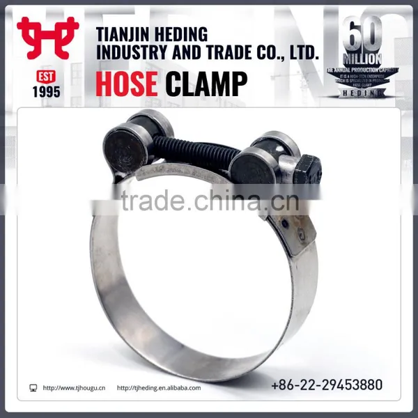 Single Bolt Robust Hose Clamp photo-2
