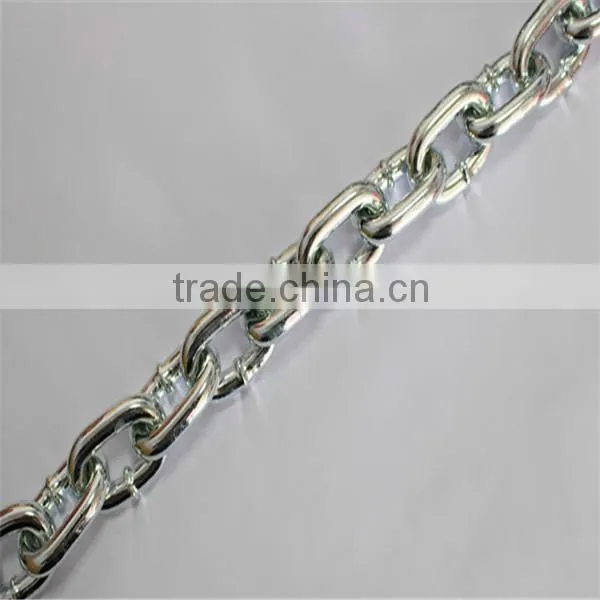 Electro Galvanized Smooth Welded Ordinary Short Link Chain photo-2