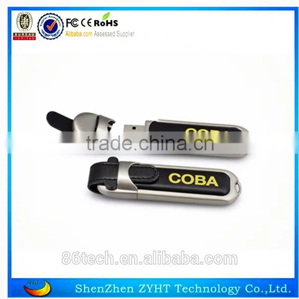 Usb Disk Leather Memory Stick 512MB 1GB photo-4