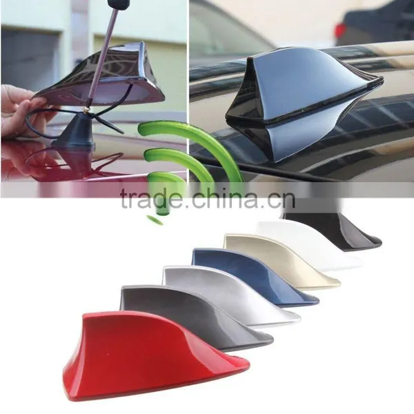 High Quality!! Car Shark Fin Antenna FM Radio Signal Plus for Cadillac/VW /Ford /chevrolet/Nissan/Peugeot/Toyota photo-5