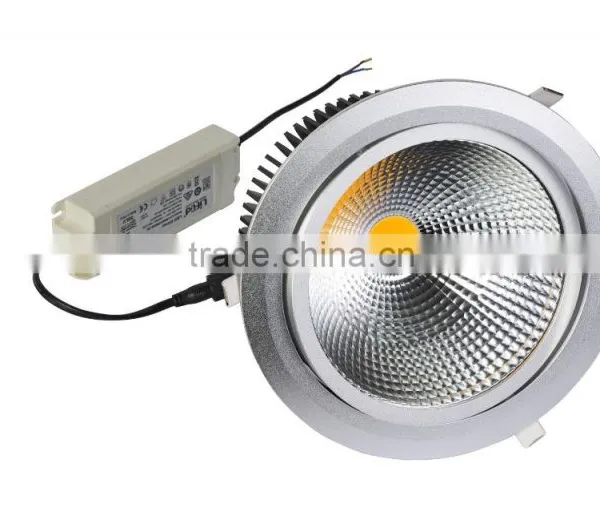 5 Years Warranty High-end 50w Housing Dimmable Cob Led Downlight photo-4