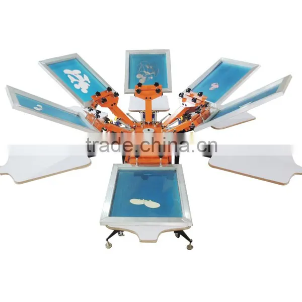 6 Color 6 Station Roll to Roll Screen Printing Machine Equipment All Kits photo-2