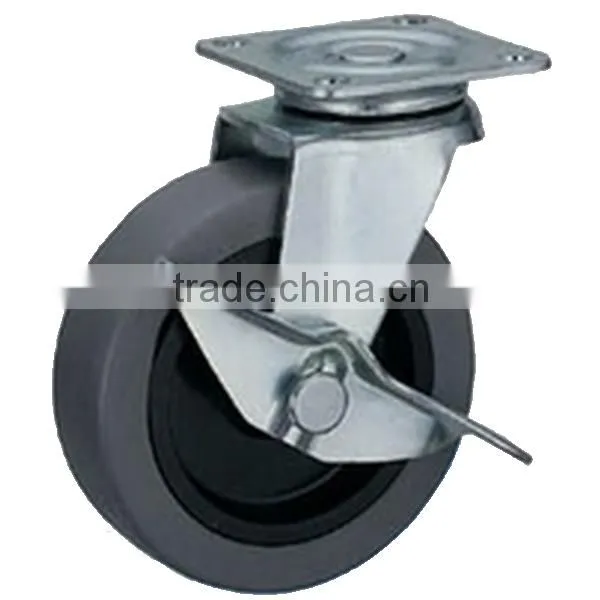 Rubber Caster Nylon Caster Wheels Light Caster photo-3