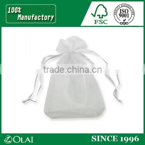 Snowflake Organza Gift Bags
