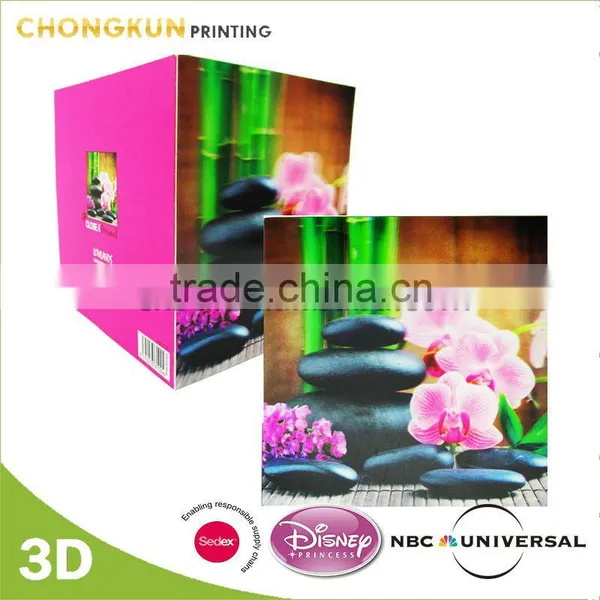 Customized 3d Lenticular Souvenir Postcard for Scenic Zone photo-4
