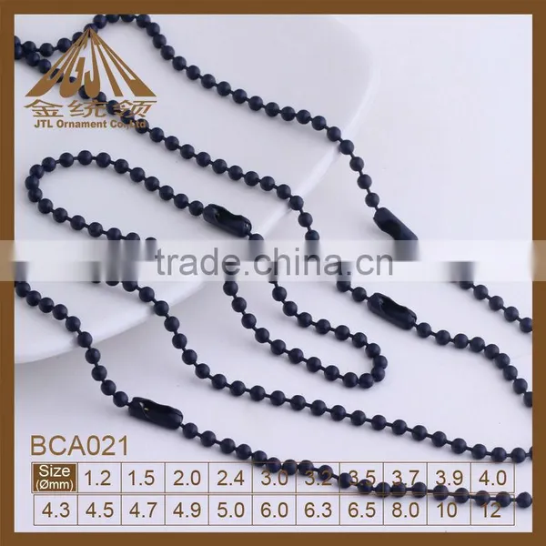 Stainless Steel Bead Chain Gold Filled photo-3