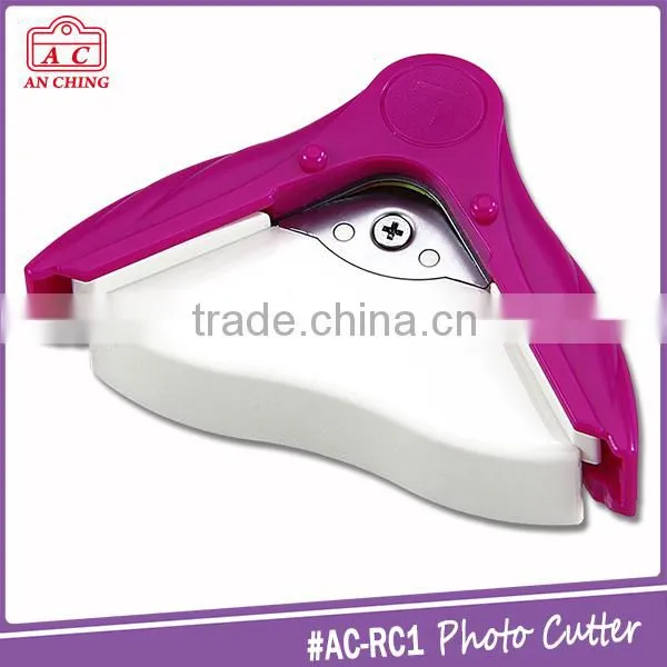 Office and School Handy Round Corner Card Scissors Cutter photo-3