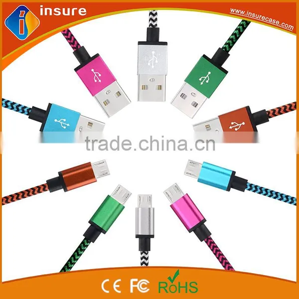 High Speed Good Quality USB Braided Charging Cable for Iphone 6 photo-4