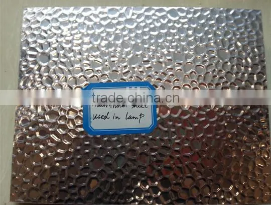 High Quality Hammer Aluminum Sheet Price for Decorative Lamps