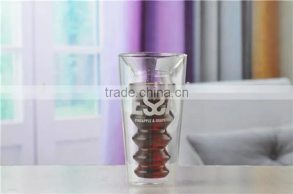 Borosilicate Glass Double Wall Glass,Double Wall Glass Cup,Whiskey Glass
