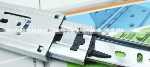 2016 New Coming Buffer Function Metal Slide Bracket for for Furniture Ball Bearing Slide Rail Supplier's Choice photo-4
