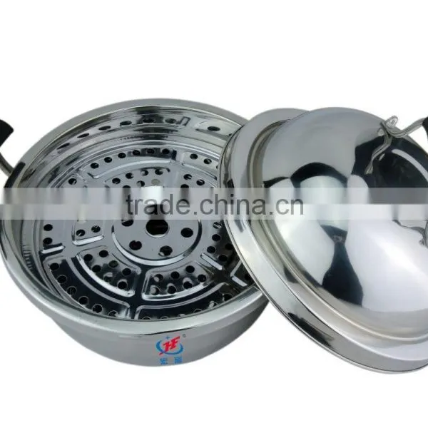 Well Equipped Kitchen Cookware of Stainless Steel Food Steamer Pot With Bpa Free photo-2