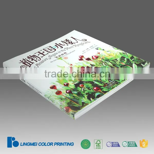 Sewing Binding Softcover Book Printing With Dust Jacket Guangzhou photo-2