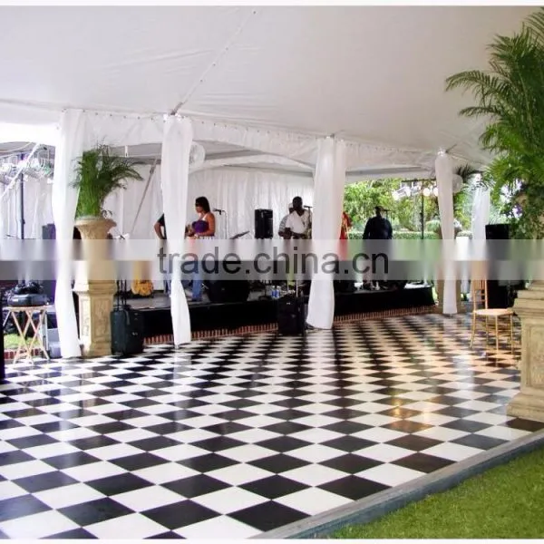Wedding Night Club Dance Floor Trade Show Floor Tile Interlocking Flooring photo-4