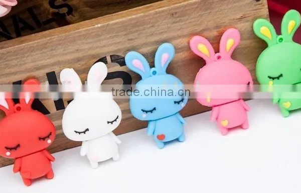 Custom Cartoon Rabbit Usb Flash Drive photo-4