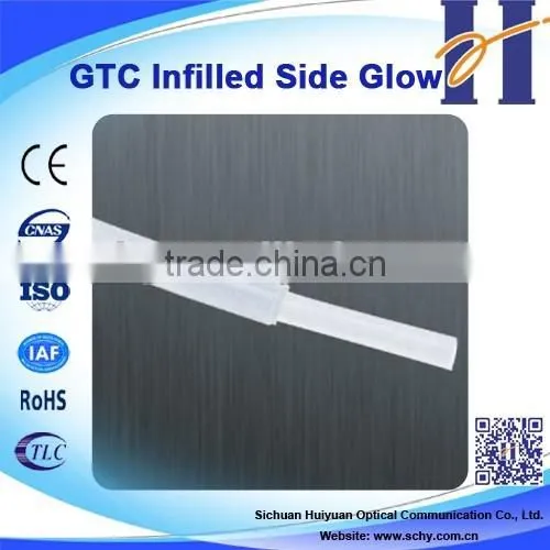 Infilled Side Glow Cable Plastic Optic Fiber Cable photo-2