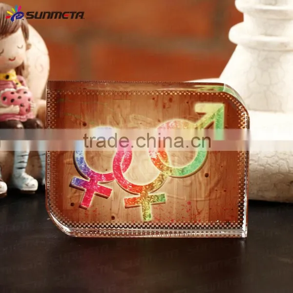 Fashion Sublimation Crystal Photo Frame Wedding Souvenir photo-3