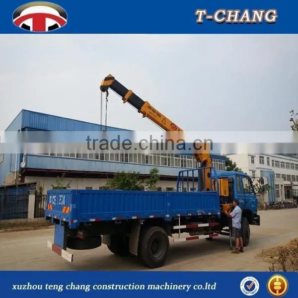 China Sale 6.3tons Mini Lifting Crane for Trucks With Telescopic Boom ISO9001 Certification photo-3