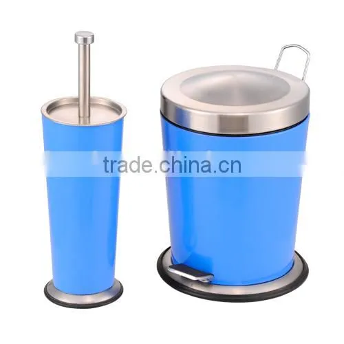 Cone-shape Toilet Brush Holder With Plastic Brush photo-5