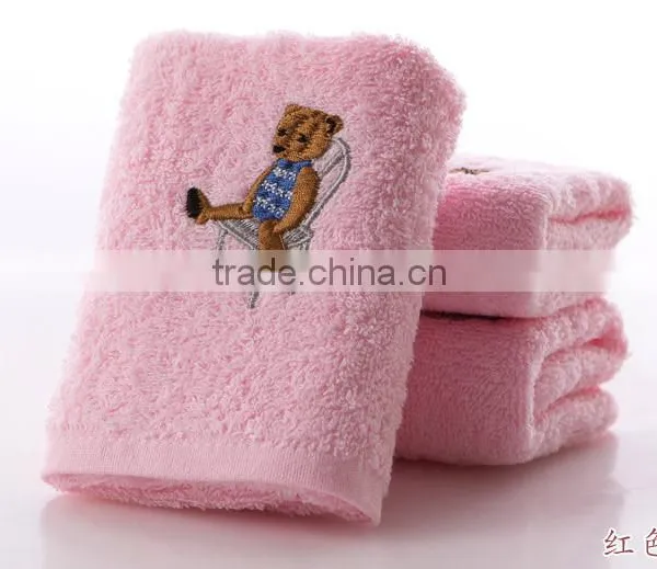 100% Cotton Plain Dyed Towels Without Border photo-2