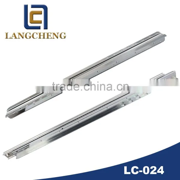 Three Sections Heavy-duty Ball Bearing Dining Table Slide With Wing