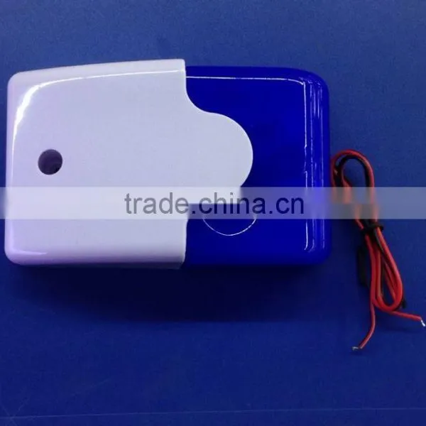 New12V Wired Indoor LED Flashing Warning Strobe Siren Sound Fire Alarm Quality Choice photo-4