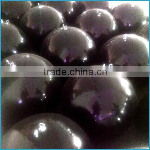 2016 Haning Rotating Safety Rotating Fiberglass Black Mirror Ball Ornaments photo-3