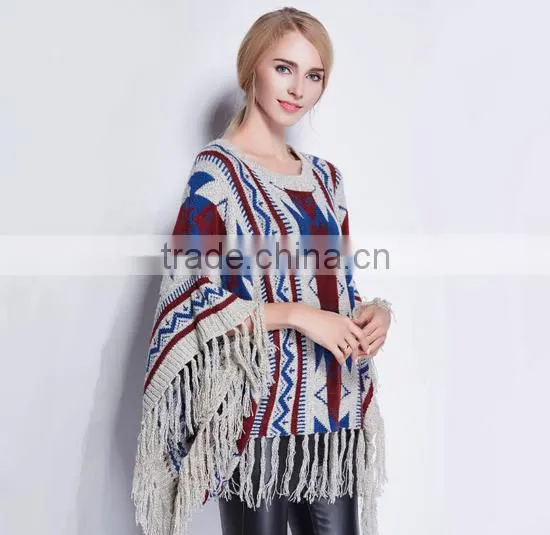 Wholesale Sunday Angora Yarns Jacquard Sleeves Winter Warm Crochet Knit Long Soft Wrap Shawl Scarves
