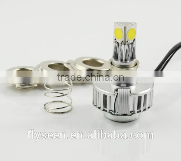 Hottest 3 Lights M3H 2500LM 24W Motorcycle LED Projector Headlights, Led Motorcycle Headlight photo-3