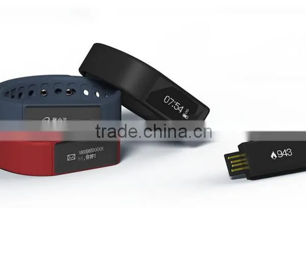 i5 Plus Smart Wristband Bracelet Bluetooth 4.0 Three Color Red,black,deep Blue photo-3