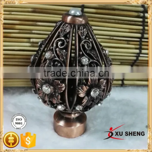 2016 New Models Curtain Rods Leaf Finial photo-4