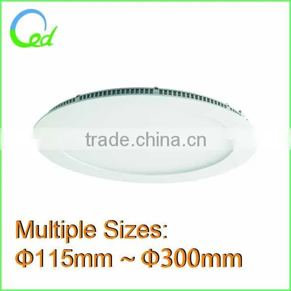 6W 12w 18w 24w Round Ceiling Panel Light SMD High Lumen Flat Led Light photo-2