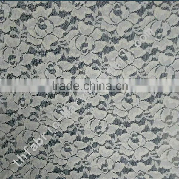 Fashionable Lace Fabric With Nylon Polyester for Curtain TH-2027 photo-6