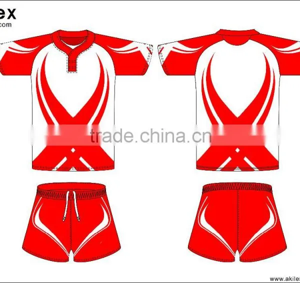New Design Cool Dry Rugby Shirt, Rugby Team Wear photo-5
