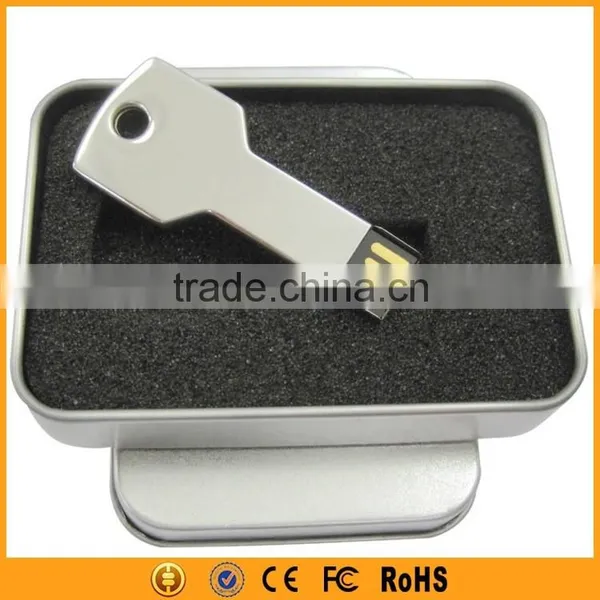 Cheap Usb Flash Drives Wholesale Key Shape Metal Usb Disk Quality Choice photo-5